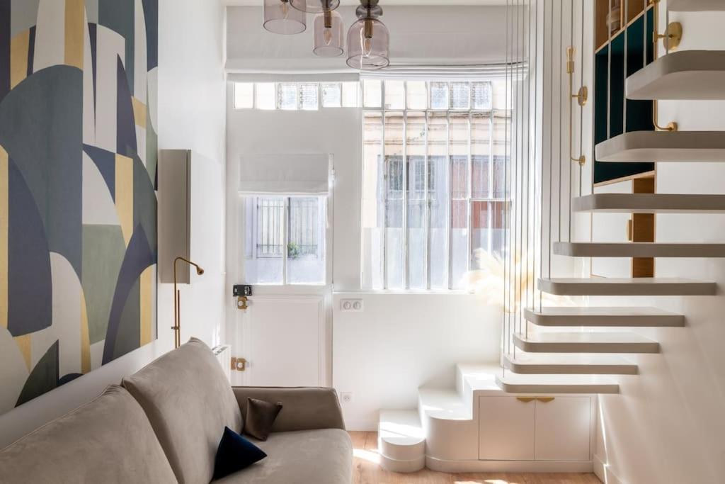 Bel Appartement D'Architecte Au Coeur De Paryż Zewnętrze zdjęcie